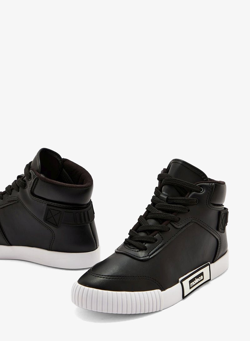 MOLECA Lace Up High Top Sneakers - Image 4